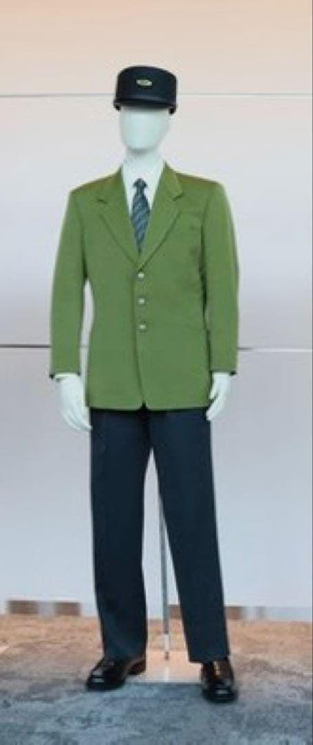 月*城様 帝都高速度交通営団 【希少】旧営団地下鉄 制服 うぐいす色