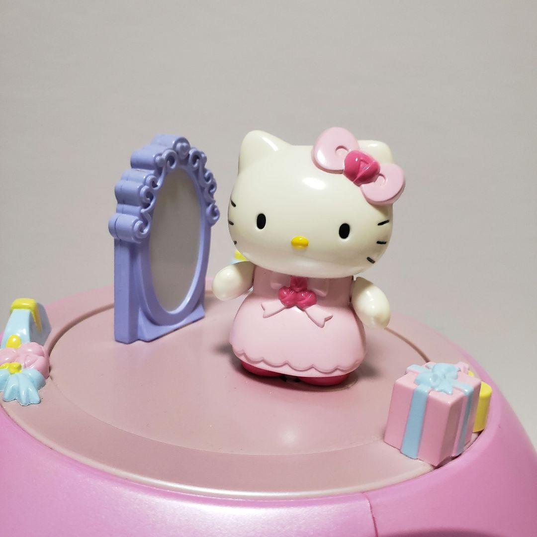 超激レア 動作確認済 サンリオ ハローキティ 回る 動く仕掛け 時計