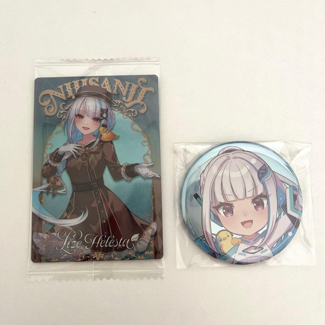 にじさんじ リゼ・ヘルエスタ ウエハース 缶バッジ さんばか 6周年 SD