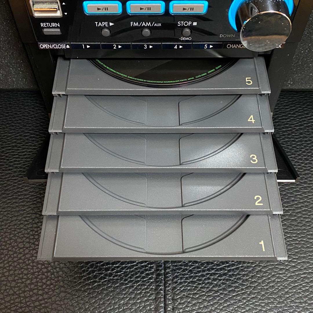 ✨現状品✨Panasonic SA-PM710SD コンポ スピーカー ブラック