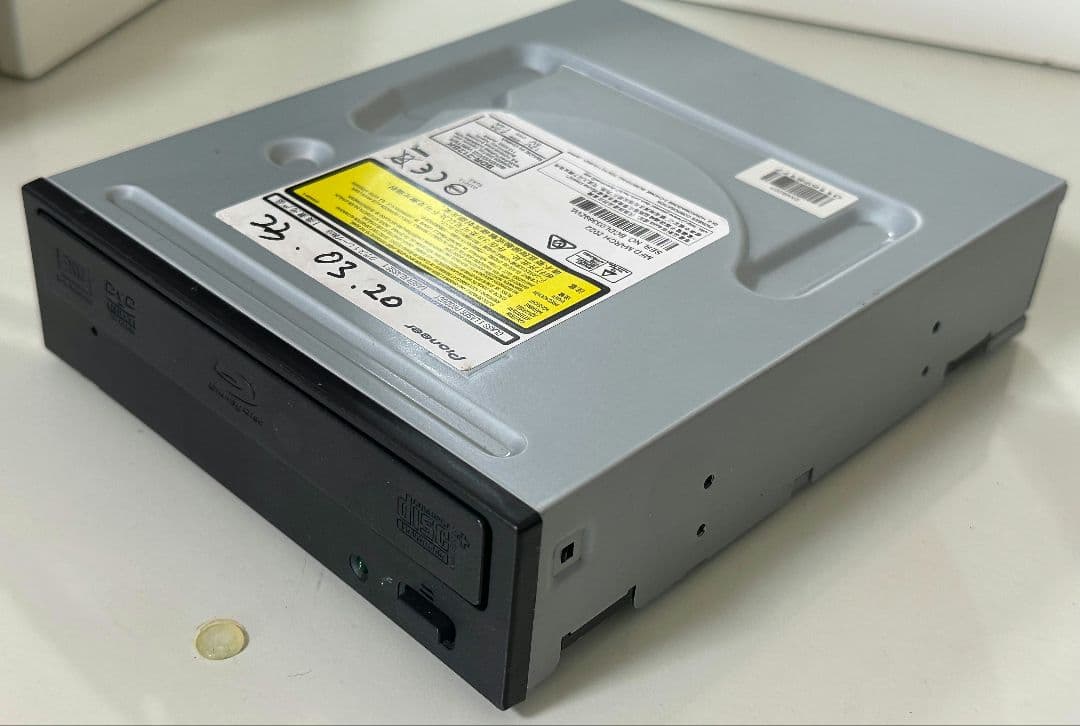 Pioneer 2022年製 ブルーレイドライブ BDR-212BK 動作品