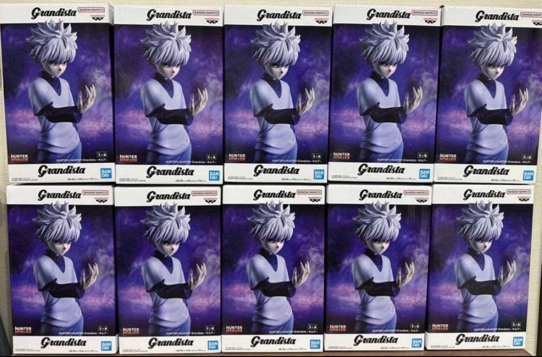 HUNTER×HUNTER Grandista キルア フィギュア 10個セット HUNTER×HUNTER Grandista-キルア-│株式会社BANDAI SPIRITS（バンダイ