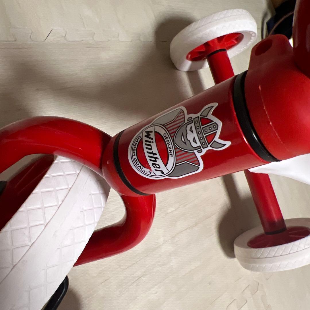 高級品 winther 赤白 三輪車