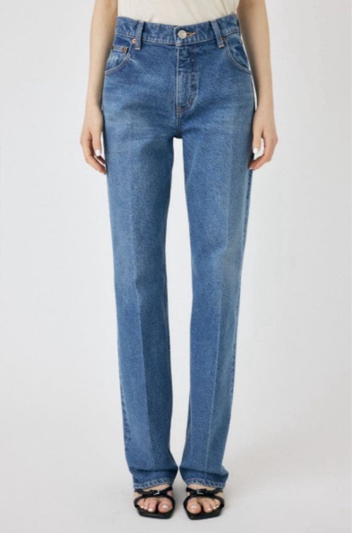 MOUSSY MVS CENTER PRESS ストレートデニム moussy｜MVS CENTER PRESS ストレートデニム | Rakuten Fashion(楽天