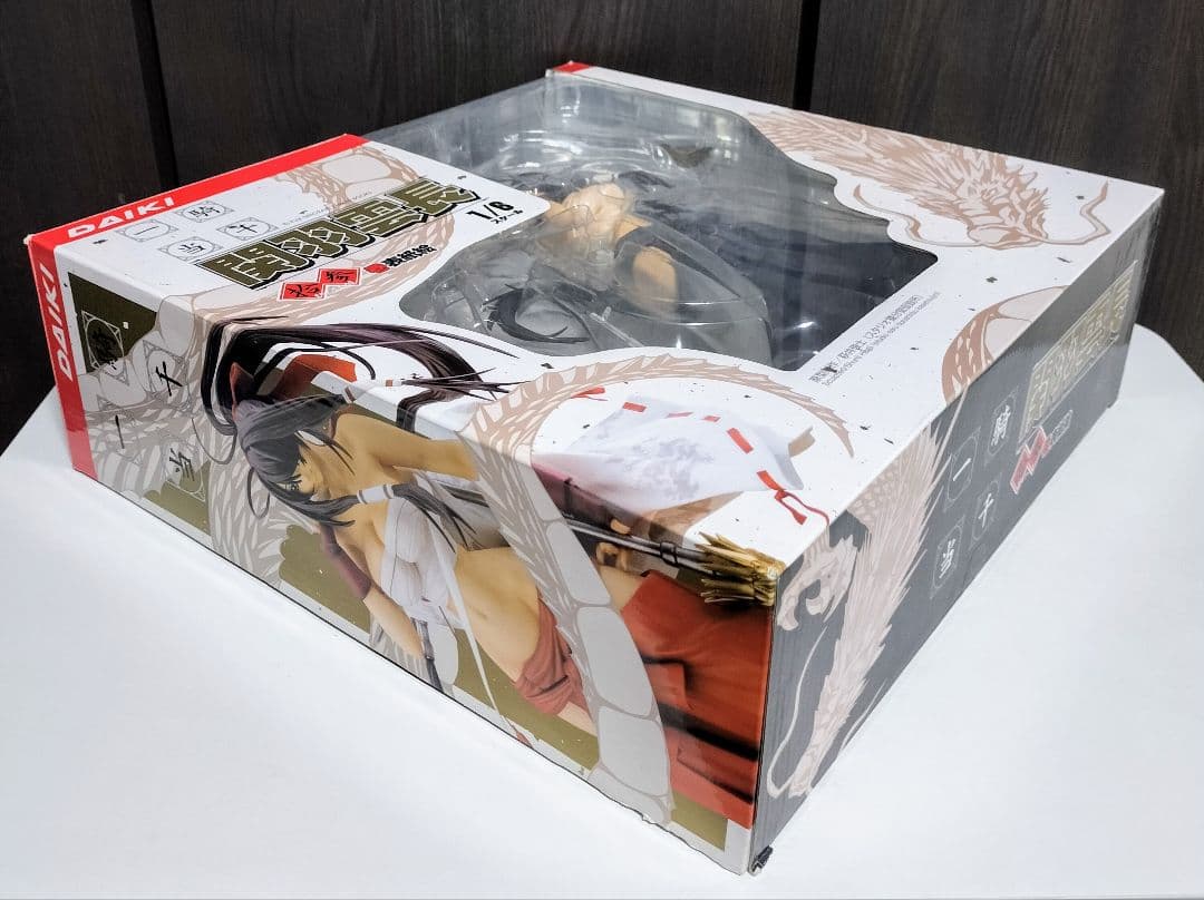 一騎当千 関羽雲長 拾参巻表紙絵 黒袴　1/6 フィギュア