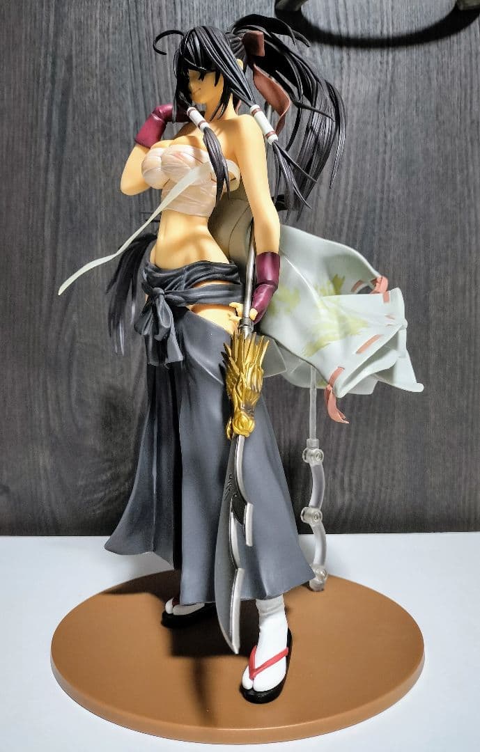 一騎当千 関羽雲長 拾参巻表紙絵 黒袴　1/6 フィギュア