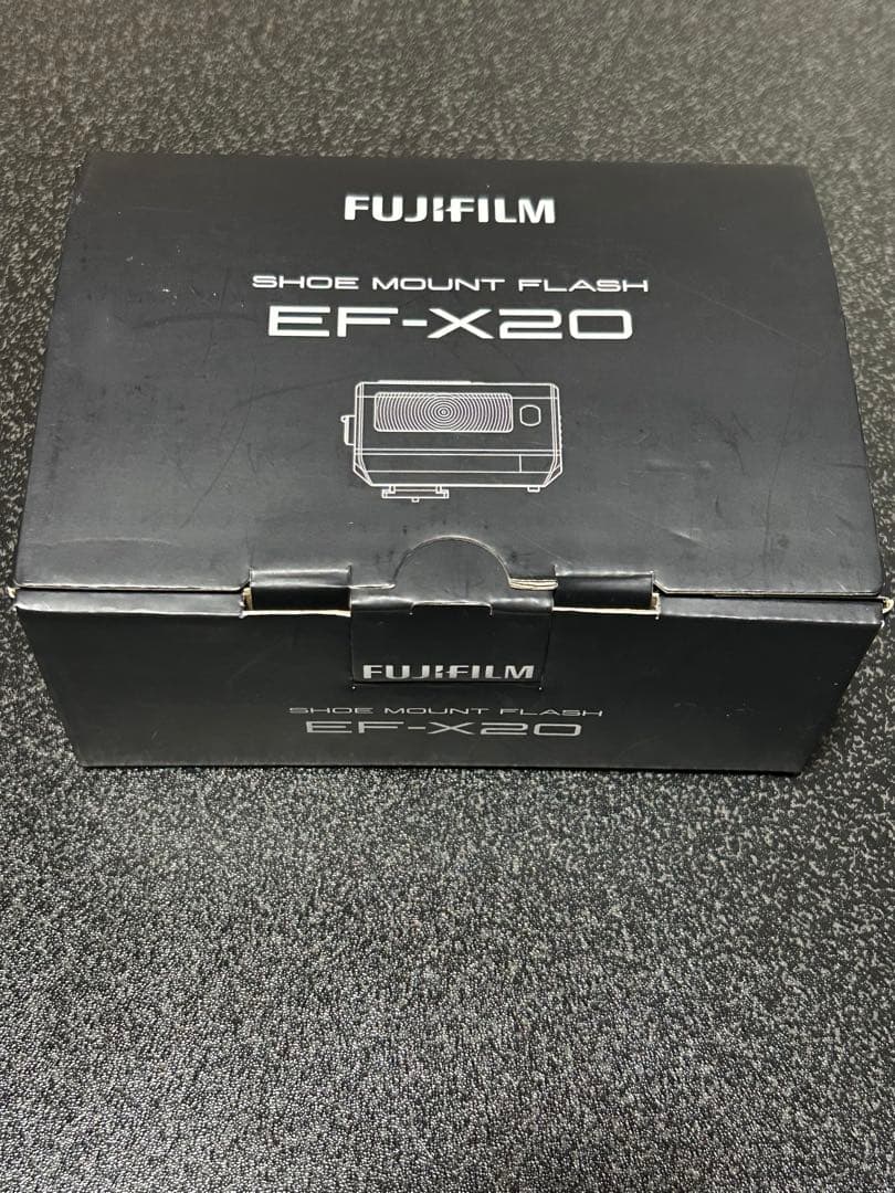 Fujifilm EF-X20 オートフラッシュ　箱付き備品は未使用品