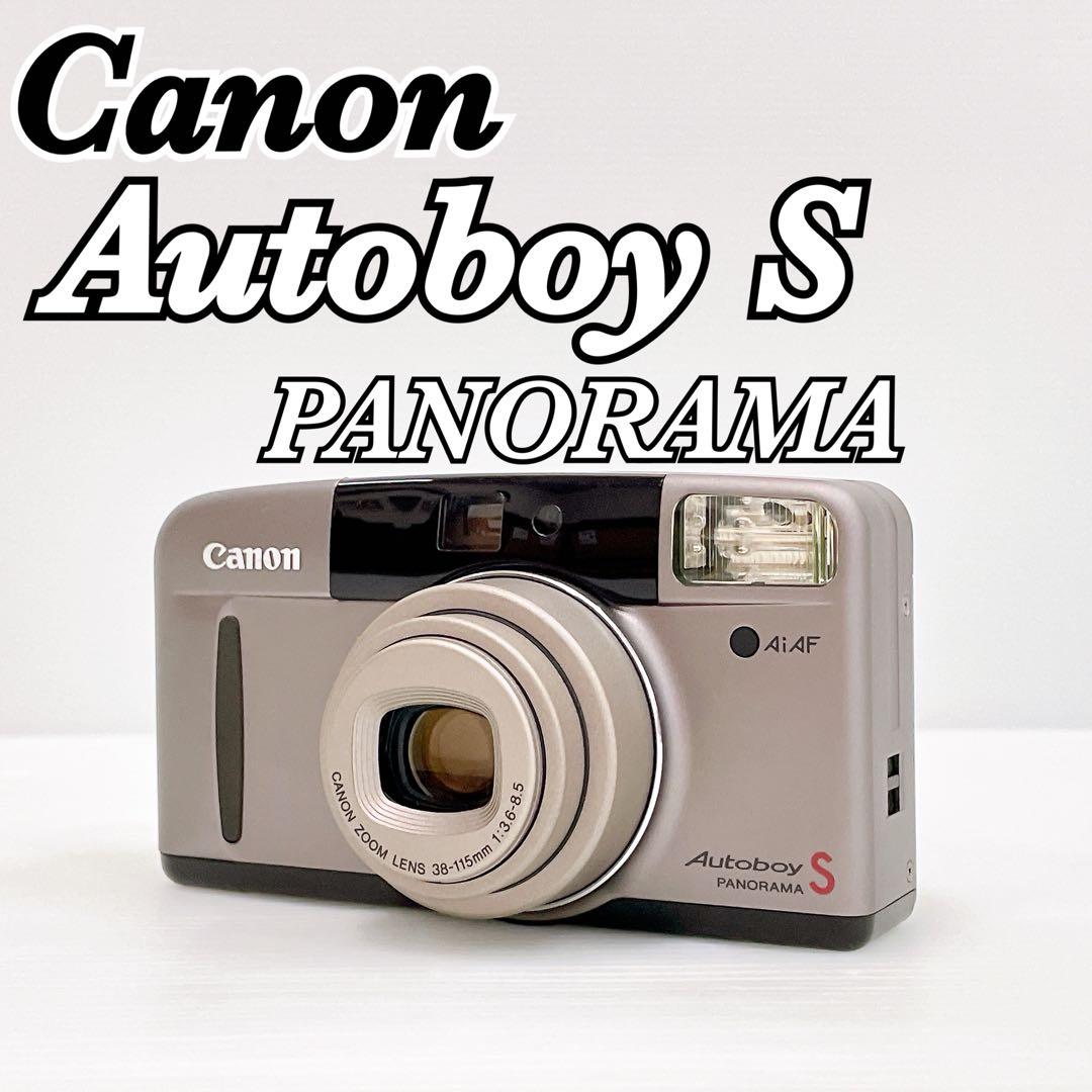【完動 美品】CANON Autoboy S PANORAMA Y-013 EX+++++ Canon Autoboy S Panorama Ai AF Point & Shoot 35mm Film