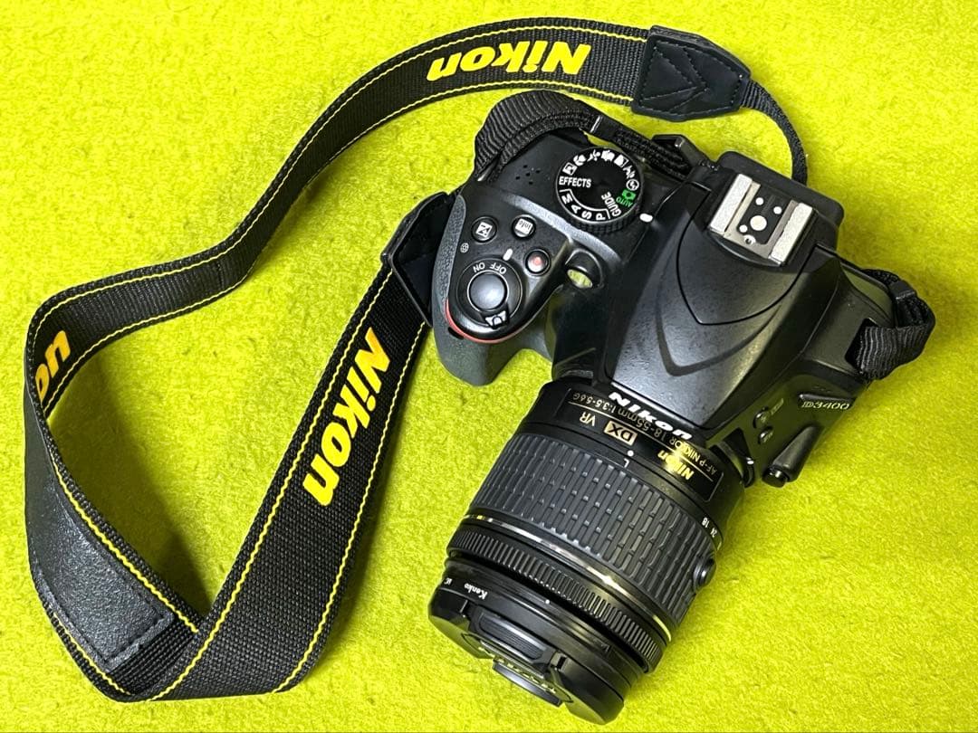 ニコン D3400 一眼レフカメラ ダブルレンズキット