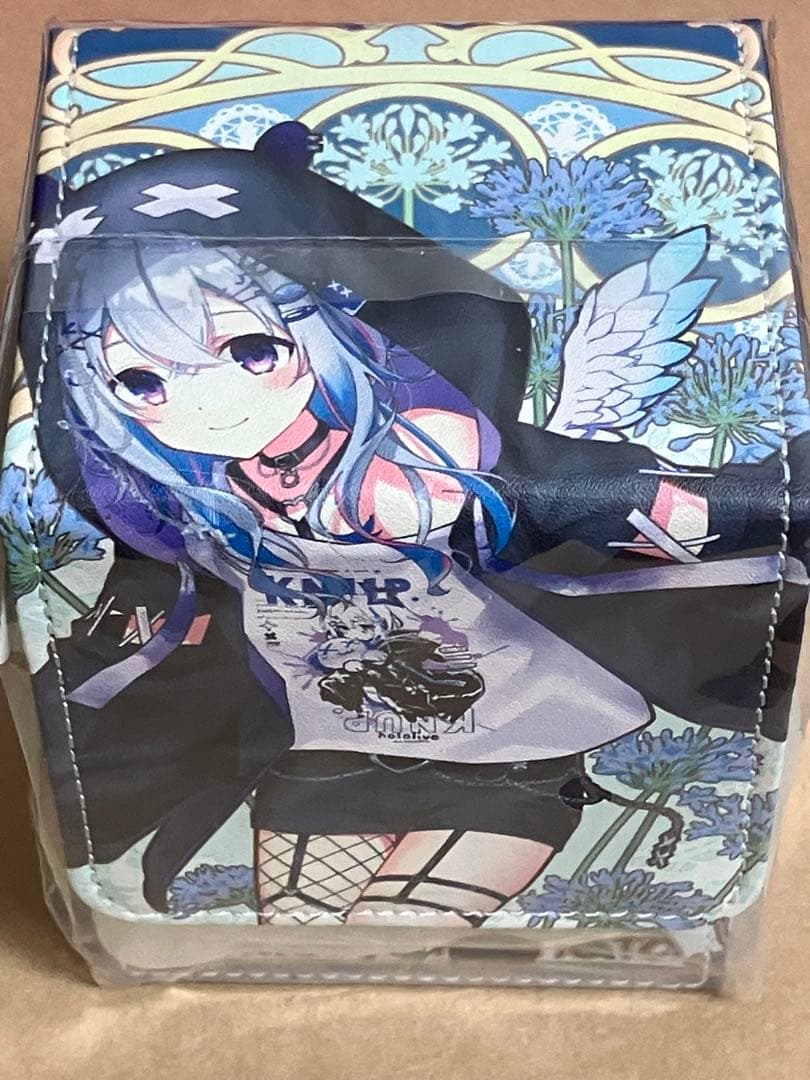 混沌の女神様 ホロライブ 合皮デッキケース ミュシャ風 天音かなた