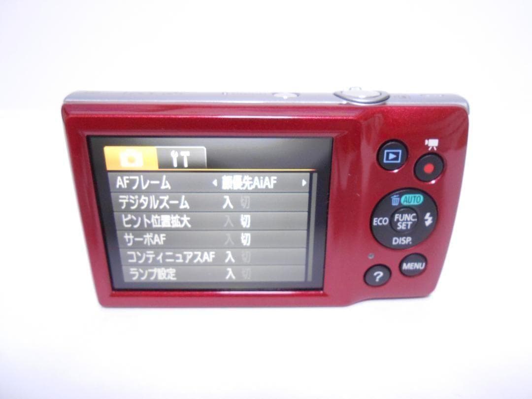 【お値下げ歓迎・美品】Canon IXY 120 レッド