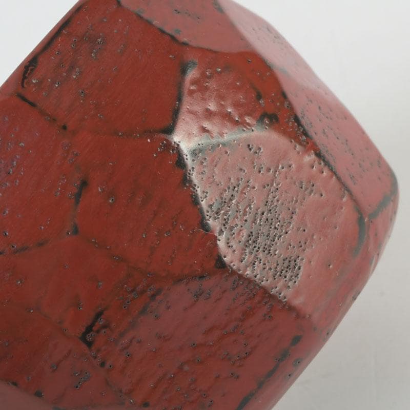 時代漆器 根來塗 ぐい呑 酒器 在銘 V 9856