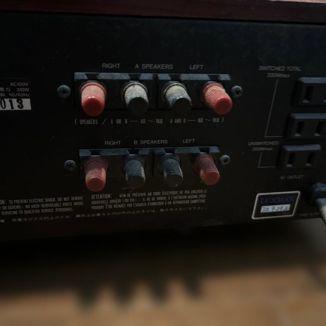 ラックスマンl-510プリメインアンプ　ジャンク