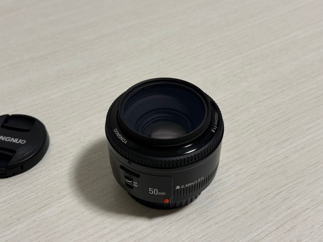 YONGNUO Canonカメラ 50mm f/1.8 単焦点レンズ