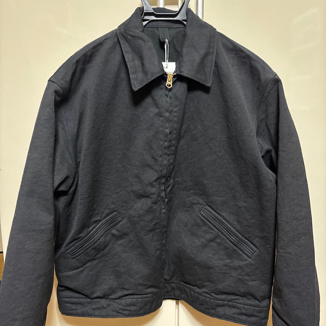 COMOLI 26SS ブラックデニム ジップショートジャケット サイズ1 - メルカリ