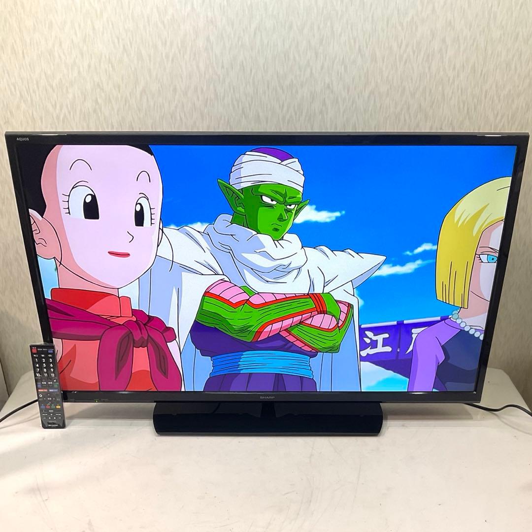 【値下げok】美品 裏録対応 40型 シャープLED液晶テレビ アクオス