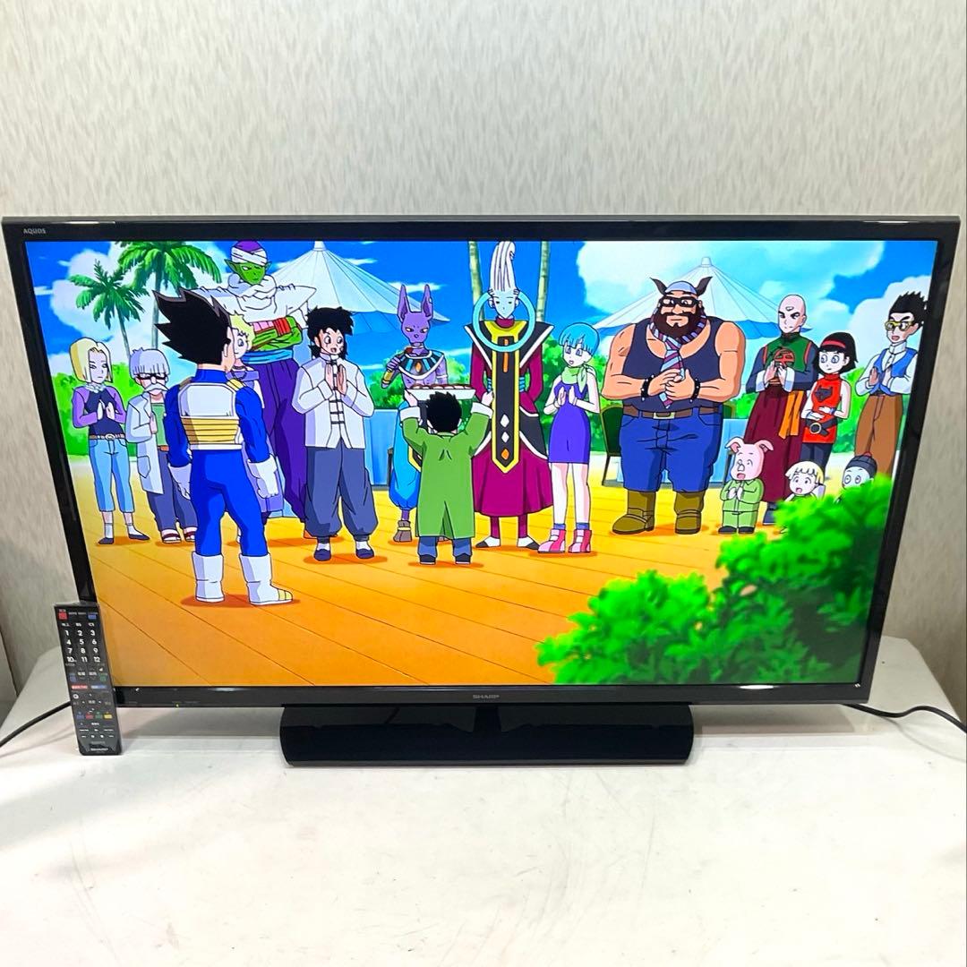 【値下げok】美品 裏録対応 40型 シャープLED液晶テレビ アクオス