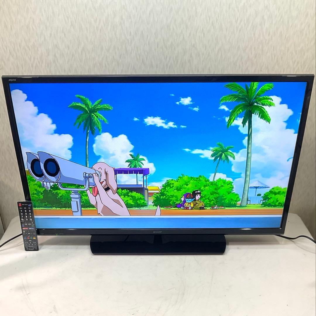 【値下げok】美品 裏録対応 40型 シャープLED液晶テレビ アクオス