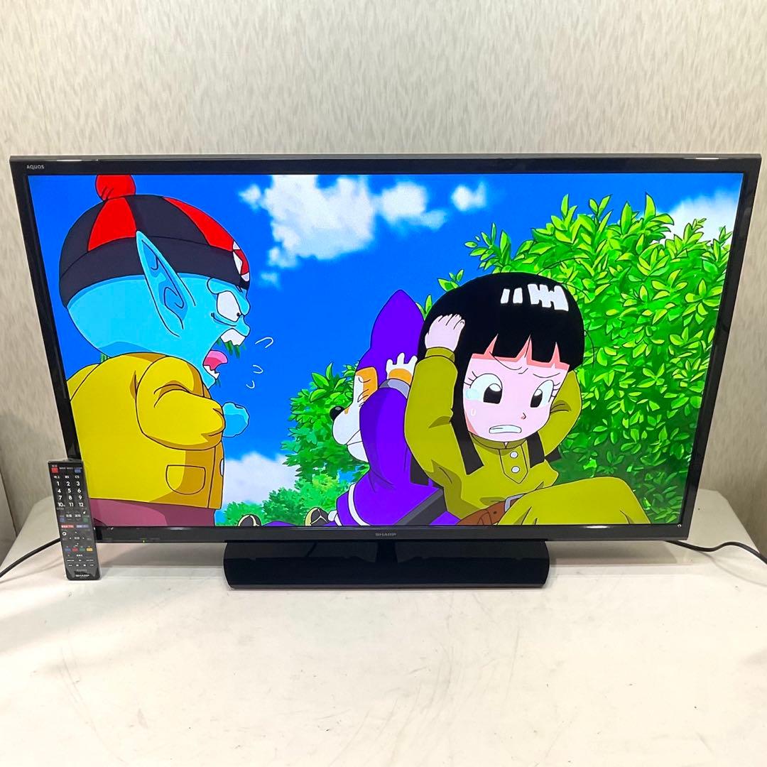 【値下げok】美品 裏録対応 40型 シャープLED液晶テレビ アクオス