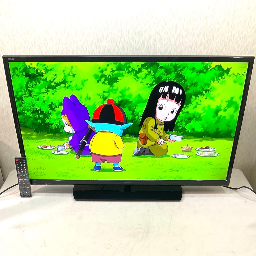 【値下げok】美品 裏録対応 40型 シャープLED液晶テレビ アクオス