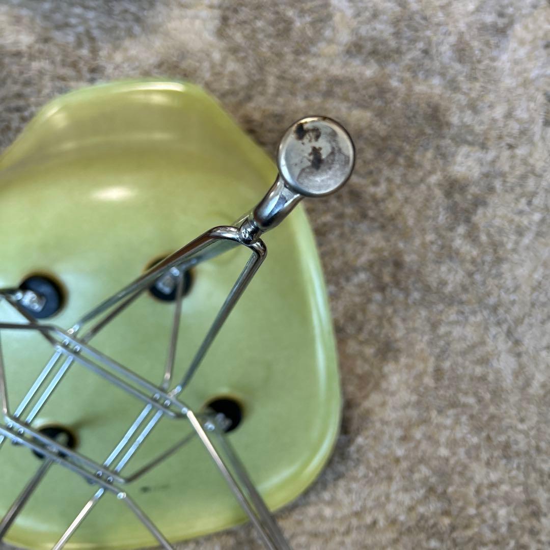 イームズ MODERNICA サイドシェルチェア エッフェルベース グリーン