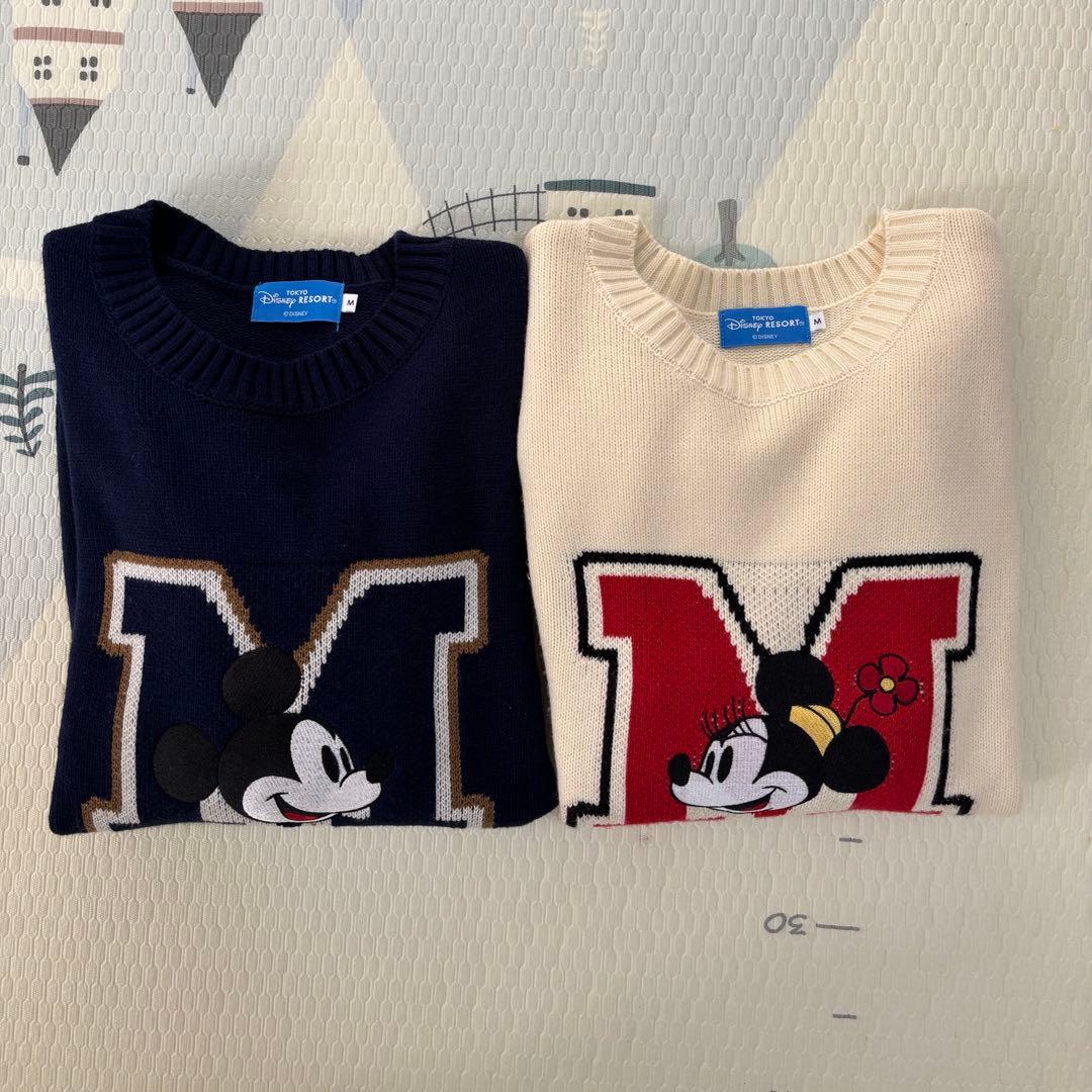 ミッキー・ミニー ニットセーター 2色 Disney - ミッキーミニーニットの通販 by miracosta｜ディズニーならラクマ