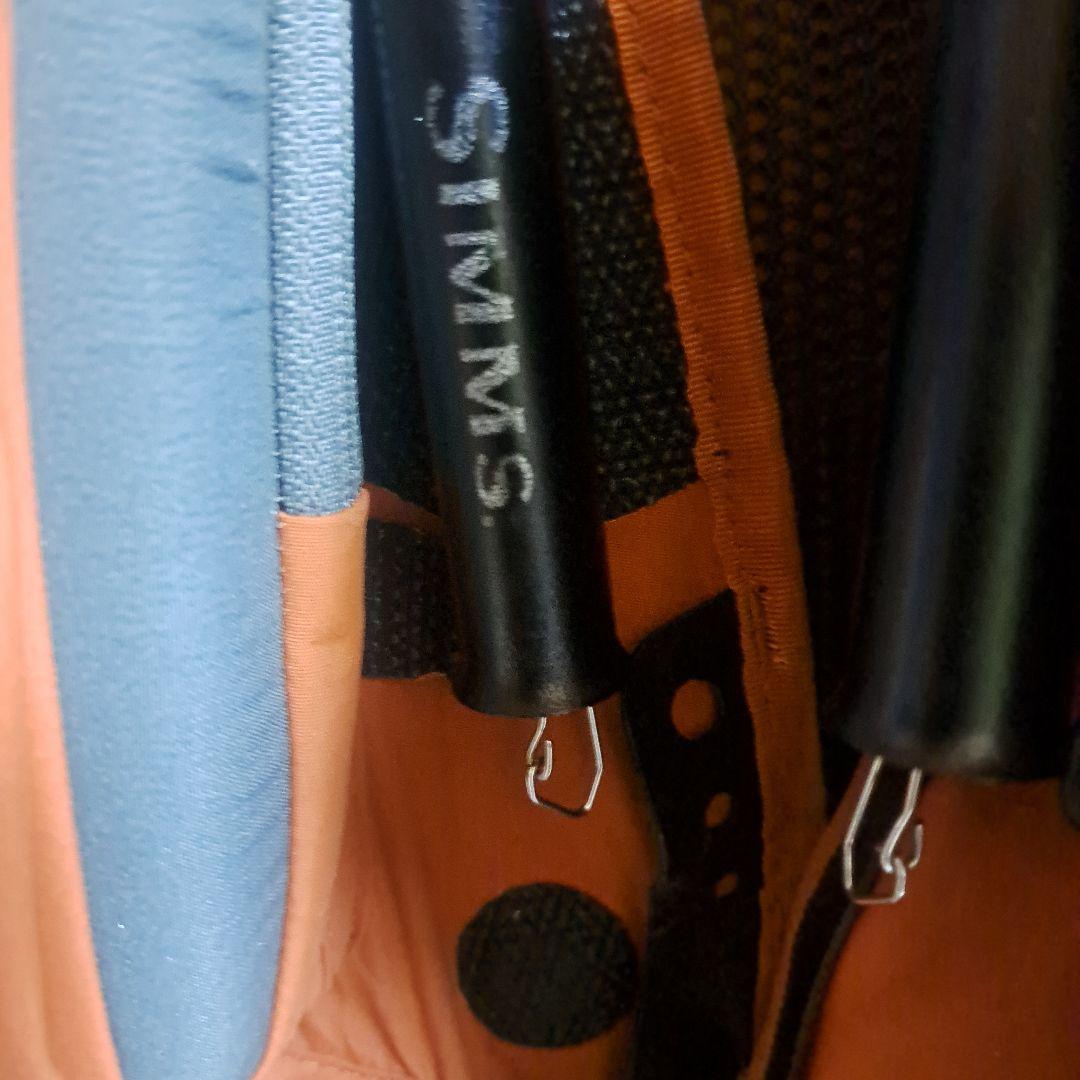 SIMMS G3ガイドベスト フィッシングベスト シムスオレンジ Mサイズ