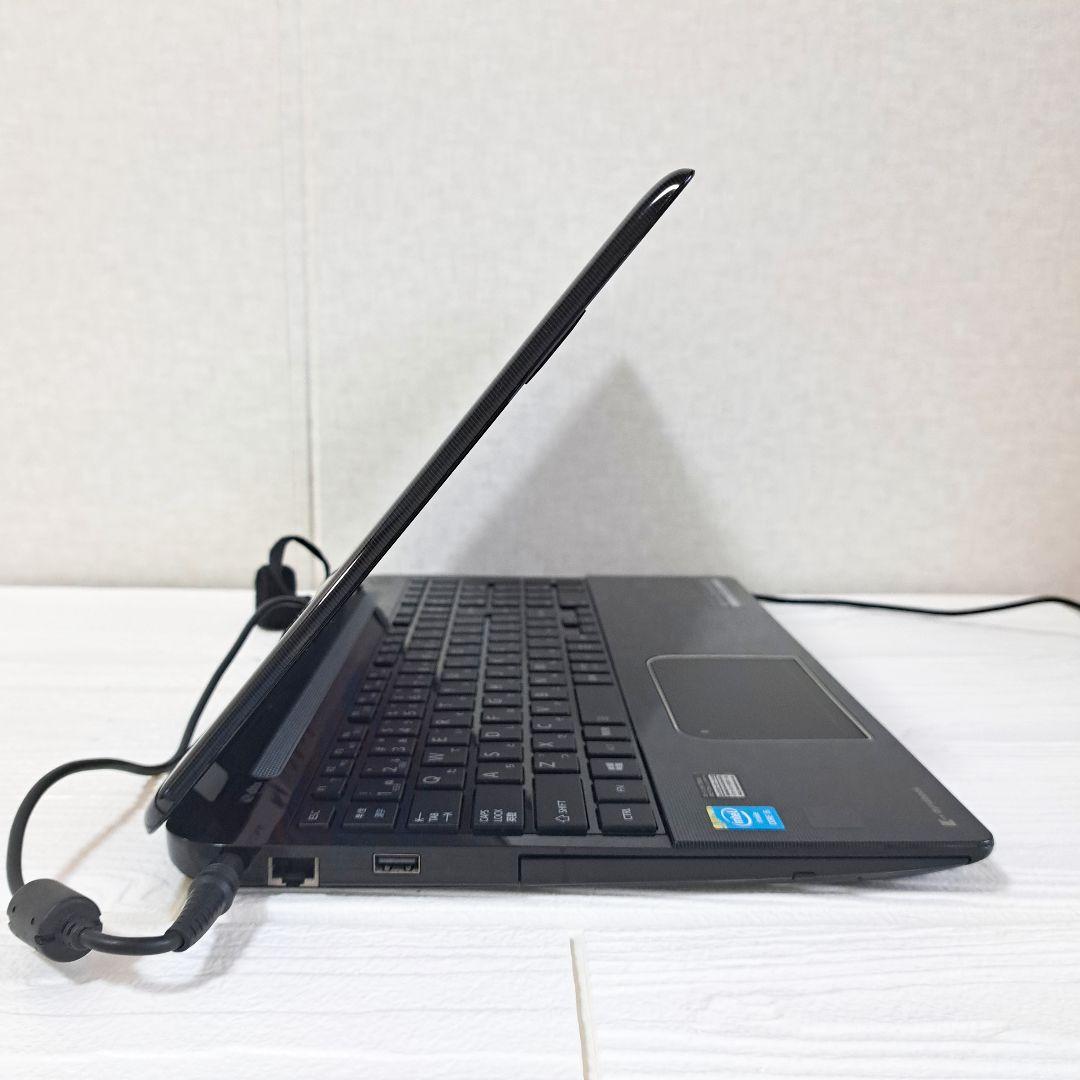 東芝 Dynabook ノートパソコン PC ブラック SSD オフィス