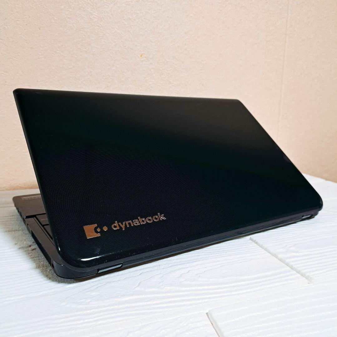 東芝 Dynabook ノートパソコン PC ブラック SSD オフィス
