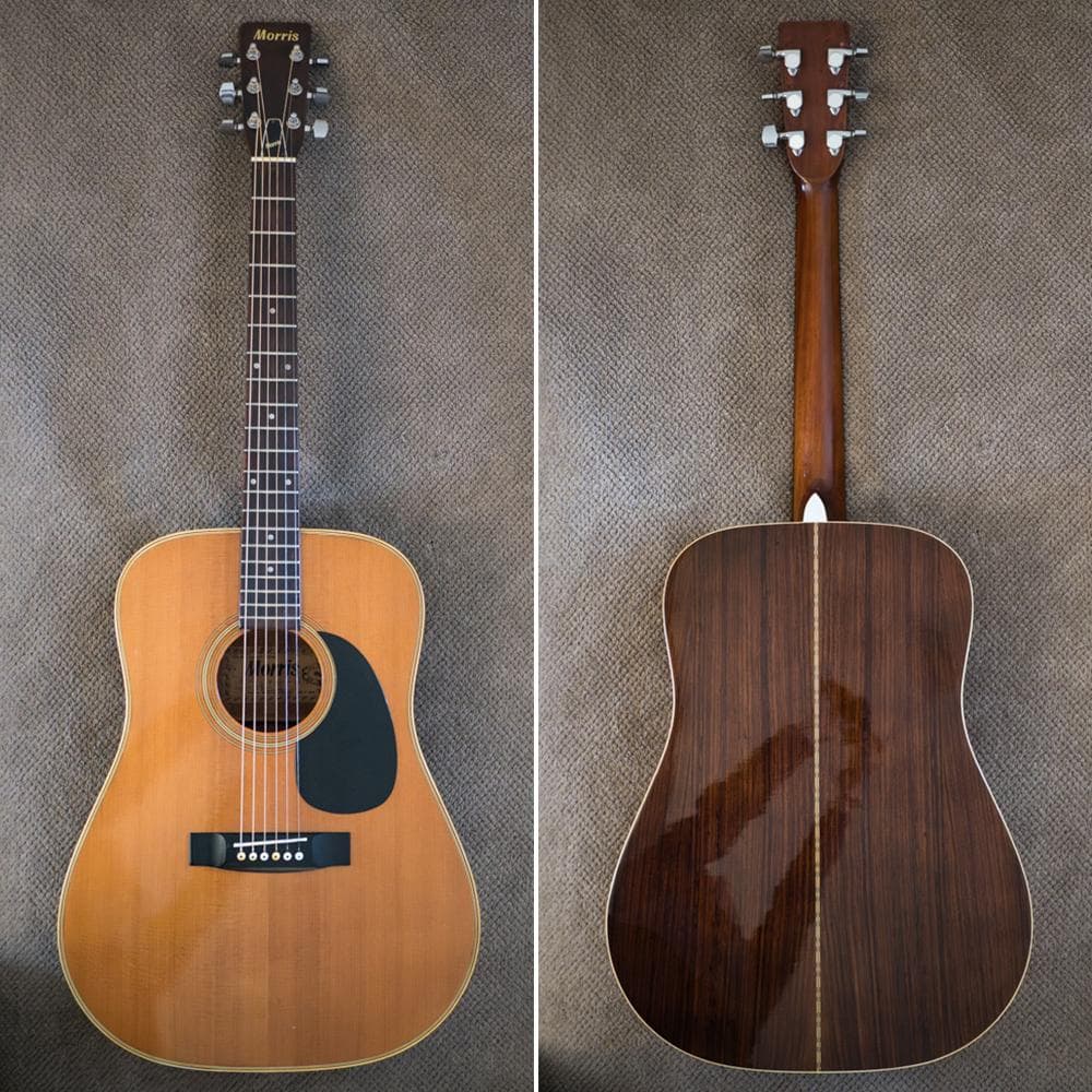 MORRIS W-20 1975年 ペグ交換 状態良 MORRIS W-20 1975年 ペグ交換 状態良 MORRIS W-20 1975年 ペグ交換