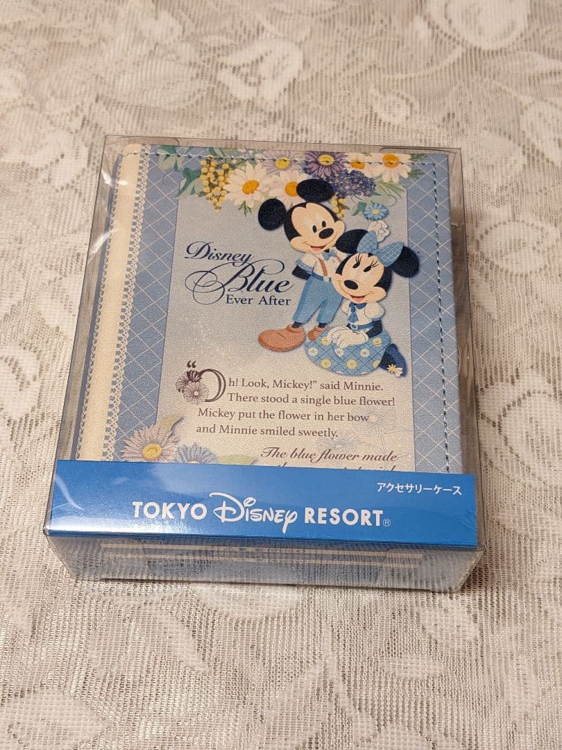 ディズニー☆ミッキー&ミニー アクセサリーケース Blue Ever After