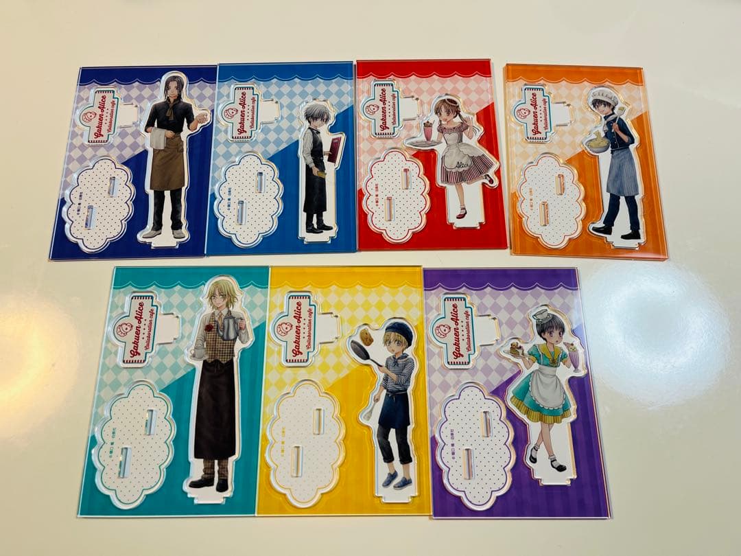 学園アリス コラボカフェアクスタコンプリートセット新品未使用品 白泉社漫画商店｜【漫画商店】トレーディングアクリルスタンド（樋口橘