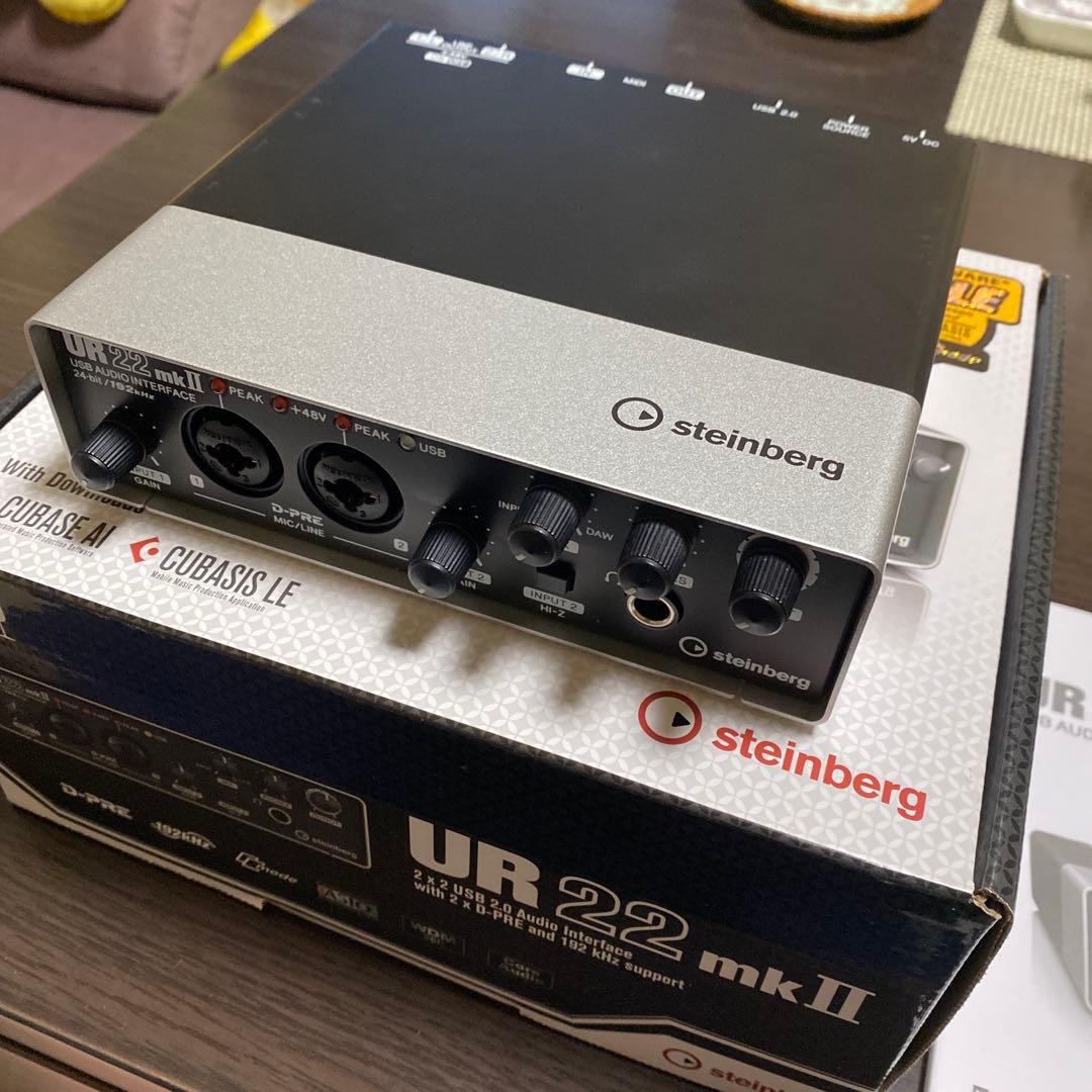Steinberg スタインバーグ UR22 mkIIオーディオインターフェイス Amazon.co.jp: Steinberg スタインバーグ 2x2 USB2.0 24bit/192kHz
