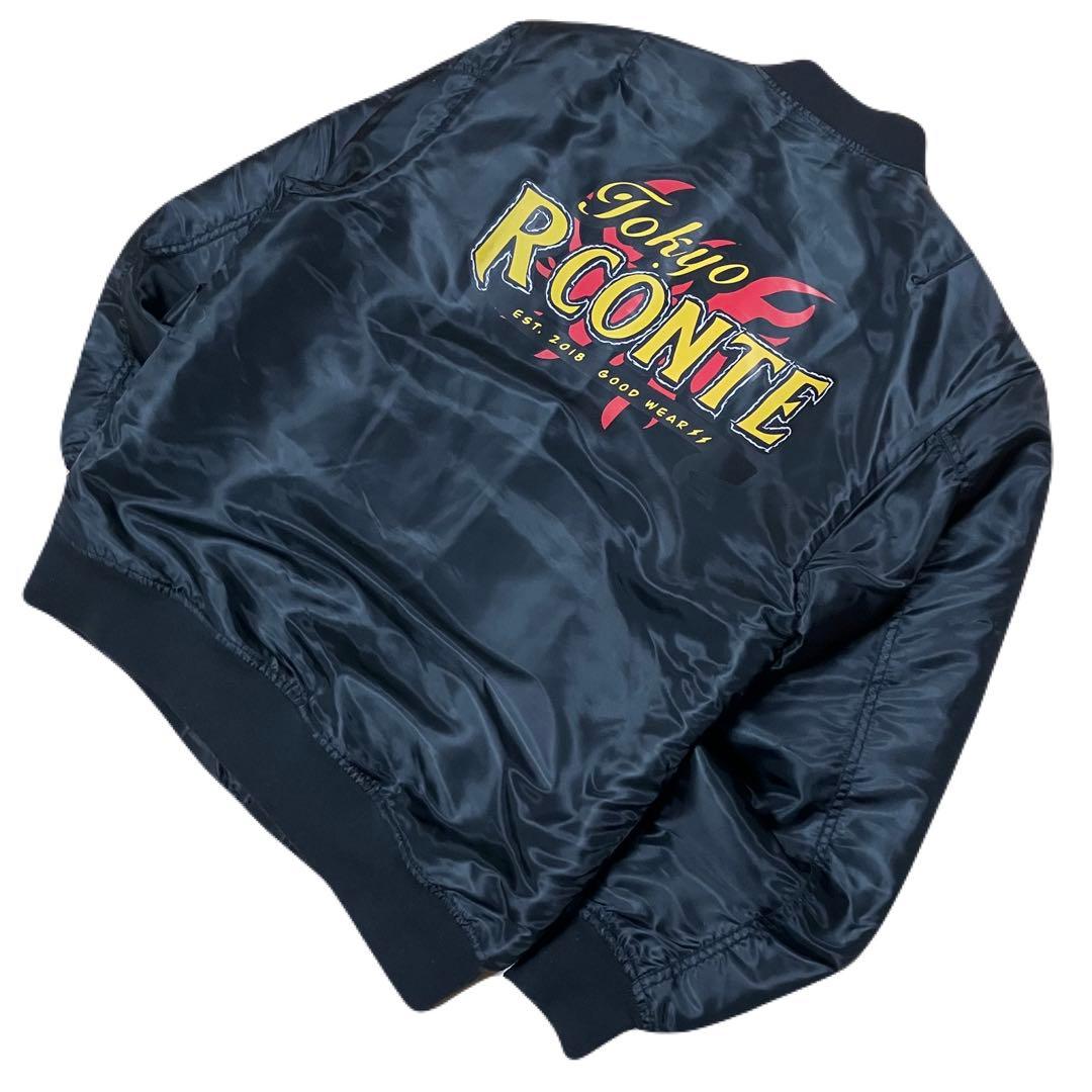 数原龍友 RCONTE アールカンテ MA-1 MA1ボンバージャケット M - メルカリ