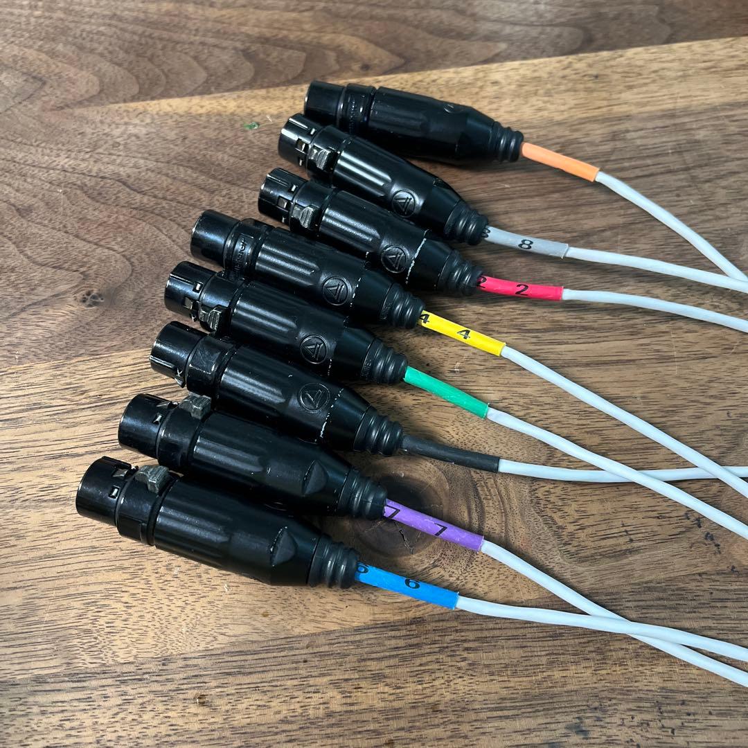 Oyaide PA-08 DXF V2 ケーブル 1.5m メス