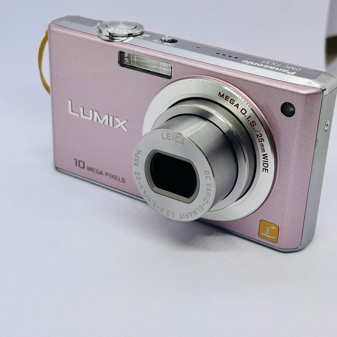Panasonic LUMIX DMC-FX37 ピンク バッテリー・充電器付 カメラ