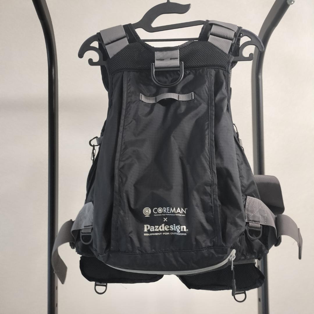 超軽量ゲームベスト(フローティングベスト) コアマン×パズデザイン
