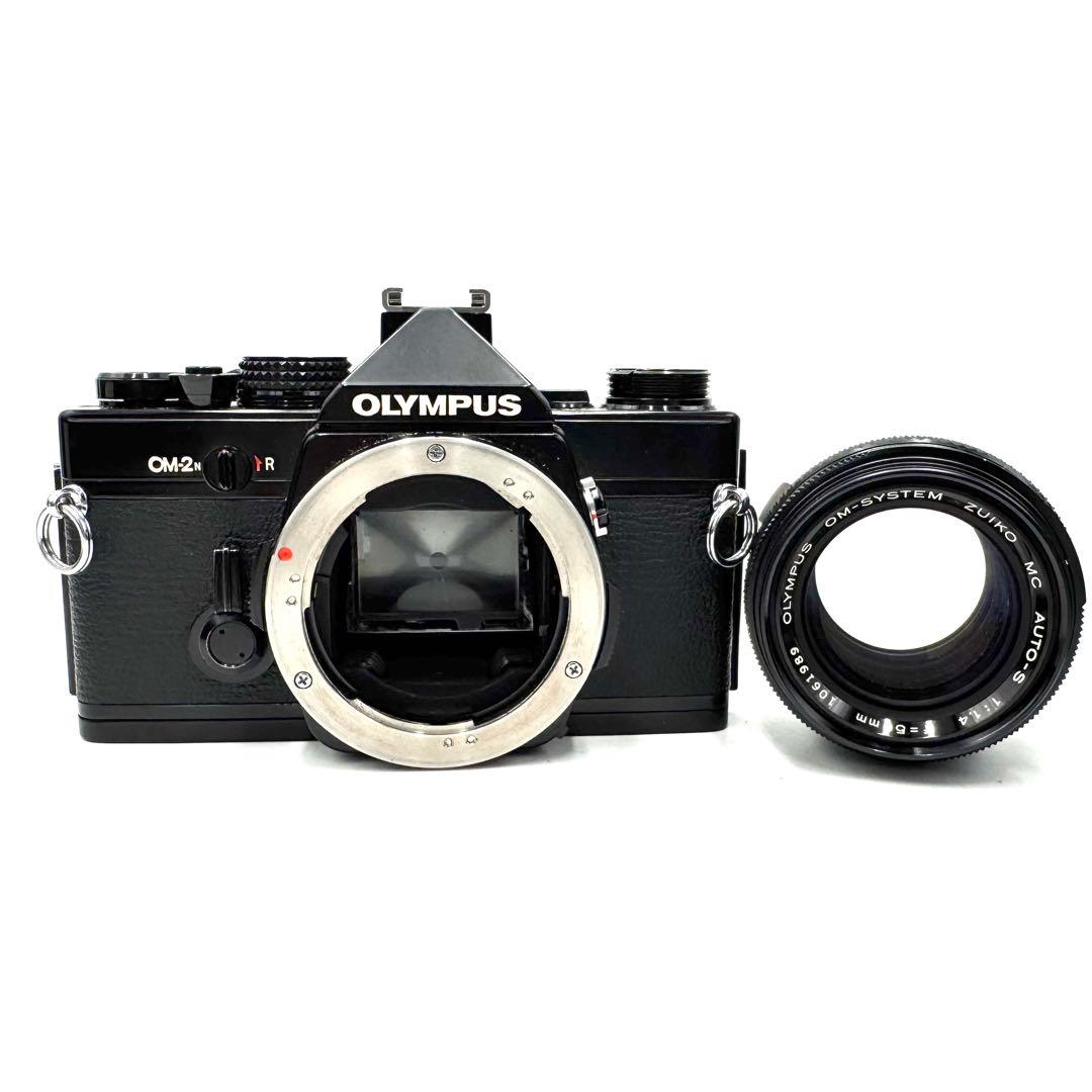 美品 OLYMPUS OM-2n ZUIKO 50mm F1.4 ブラック