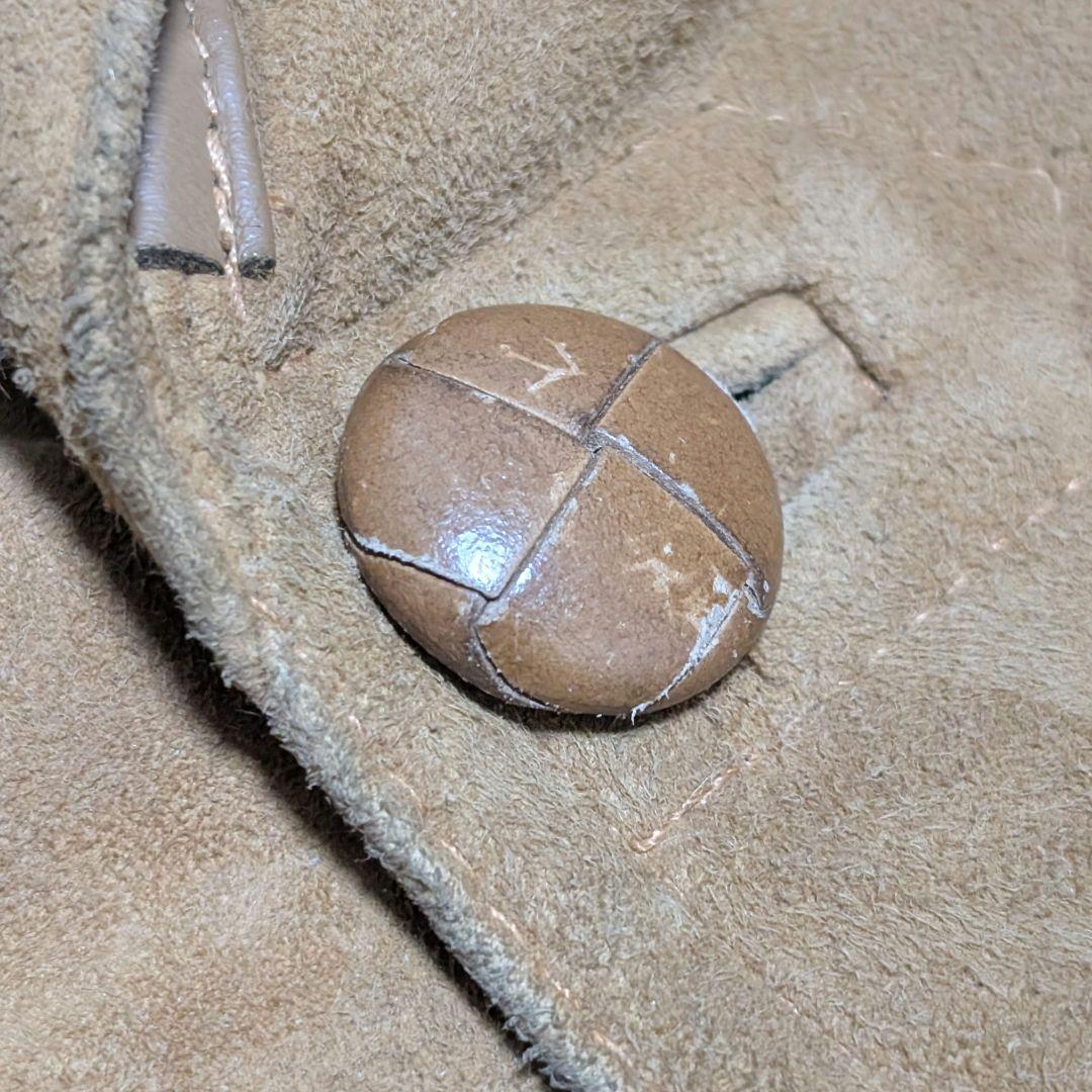 J.J.Malone ムートンコート ラムスキン ボア 英国製 90s XL