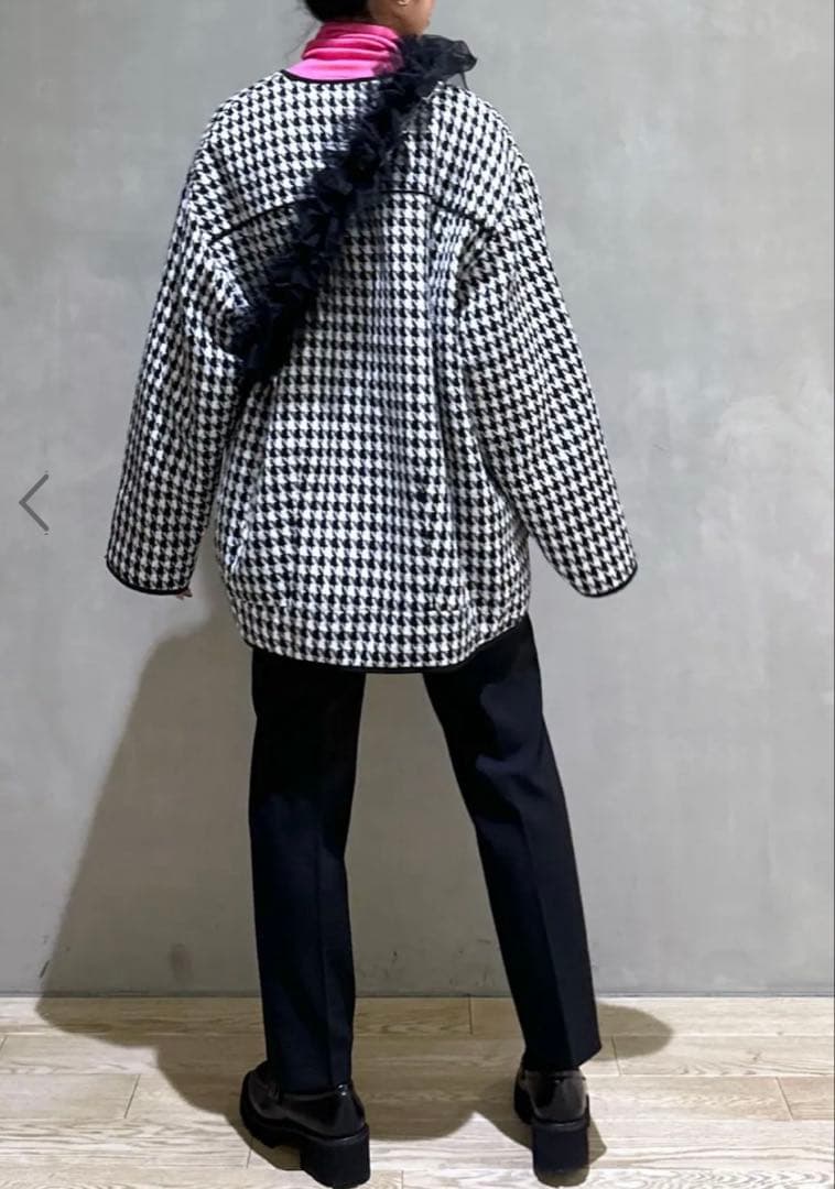 kanakana様専用 ADAM ET ROPE´ リバーシブルツイードブルゾン