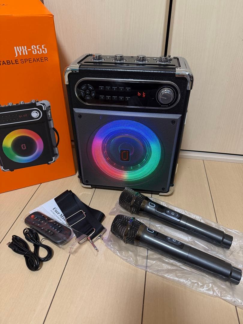 【年末セール激安】JYX スピーカーセット拡声器 Bluetooth 5.0対応