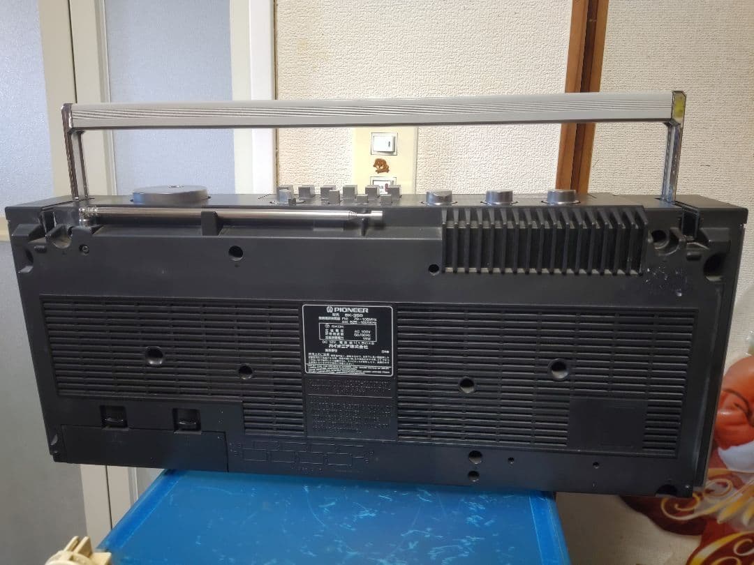 希少！バブル期　昭和レトロなラジカセ　パイオニア　ランナウェイSK-350整備品