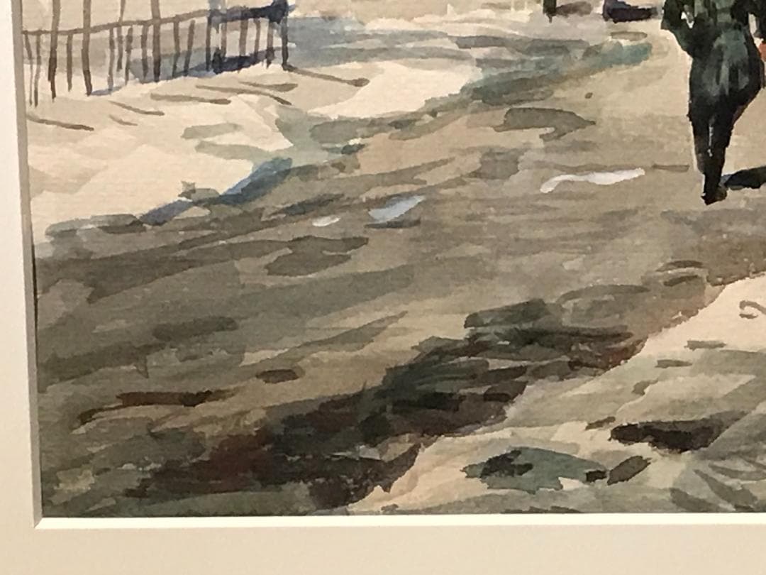 中国人水彩画家 陳芸 額装作品 - メルカリ