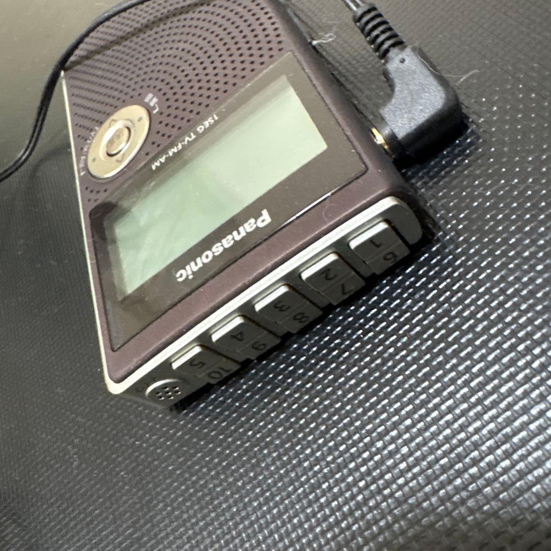 パナソニック ワンセグTV音声-FM-AM3バンドレシーバー