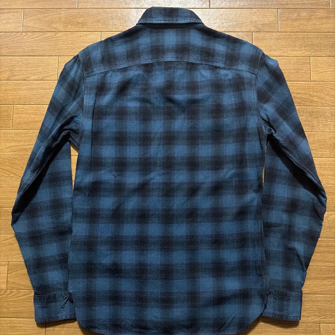ダブルアールエル オンブレチェックシャツ XS - メルカリ