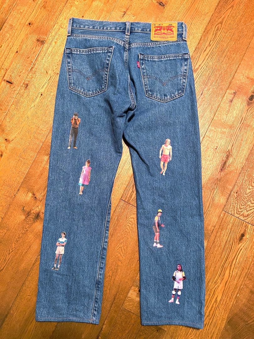 完売品】ストレンジャーシングス リーバイス 505 コラボ デニム - メルカリ