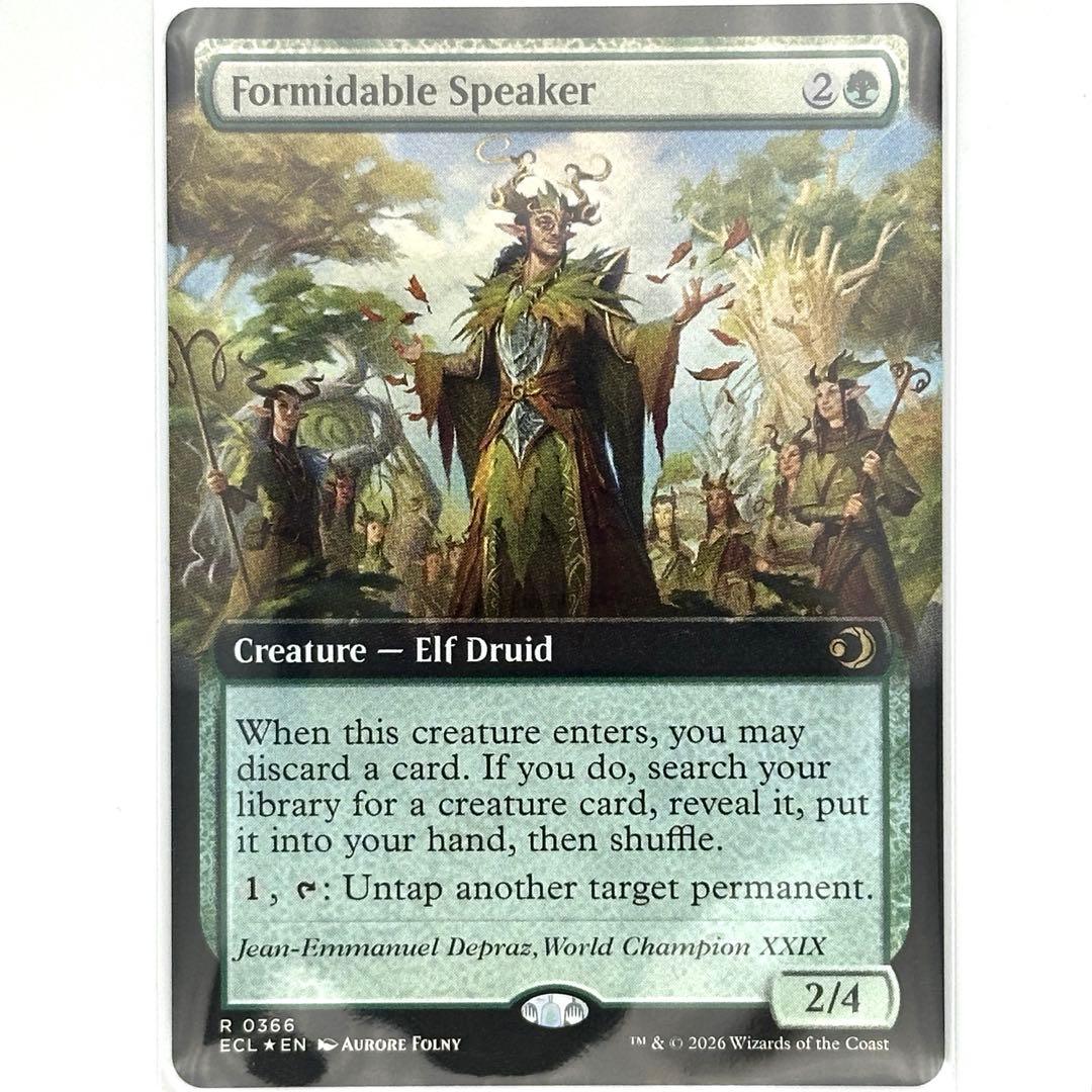 MTG】並外れた語り部 [ECL-BF] 緑R 英語 Foil 拡張アート - メルカリ