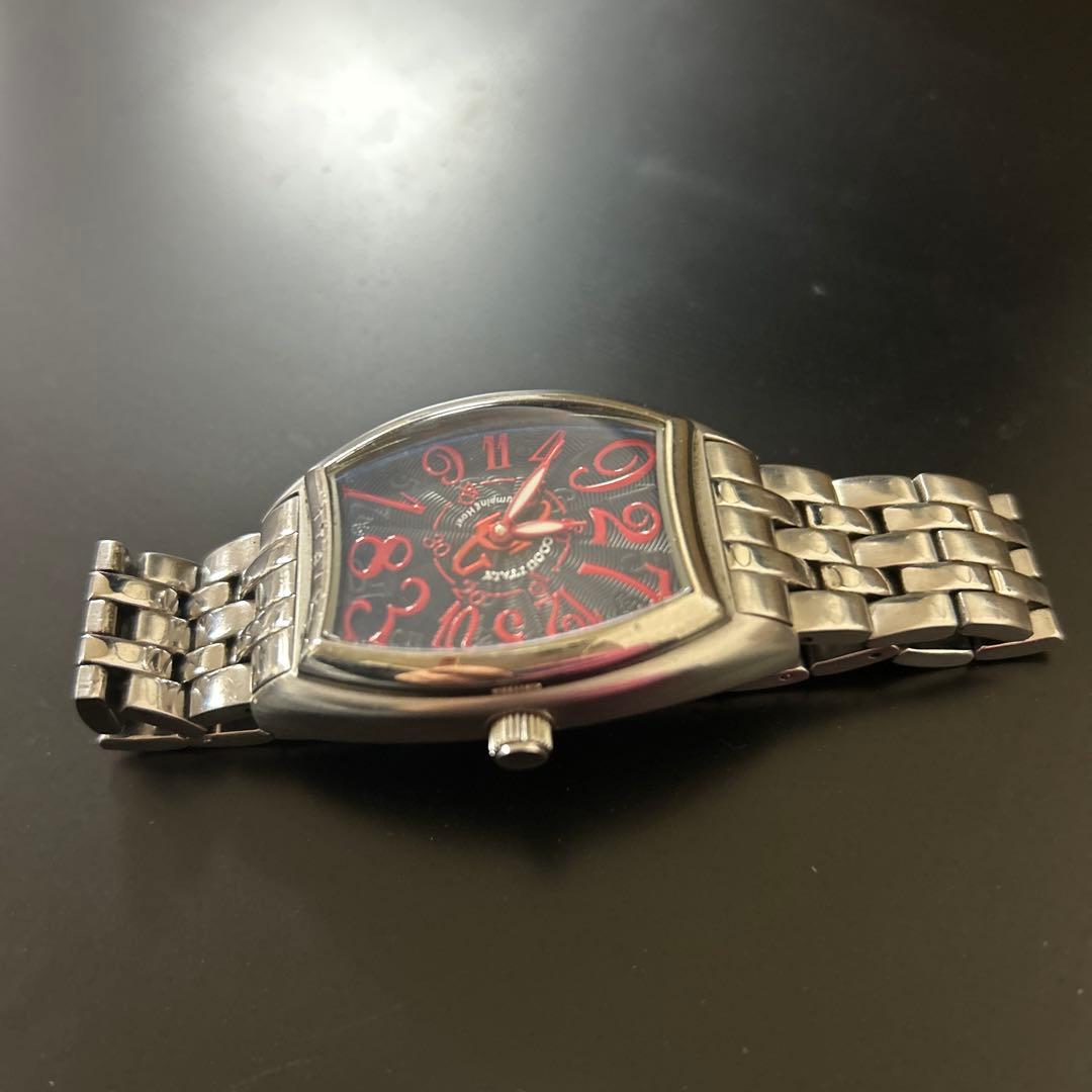 COGUジャンピングアワー 自動巻き 裏スケトノービッグフェイス レッド