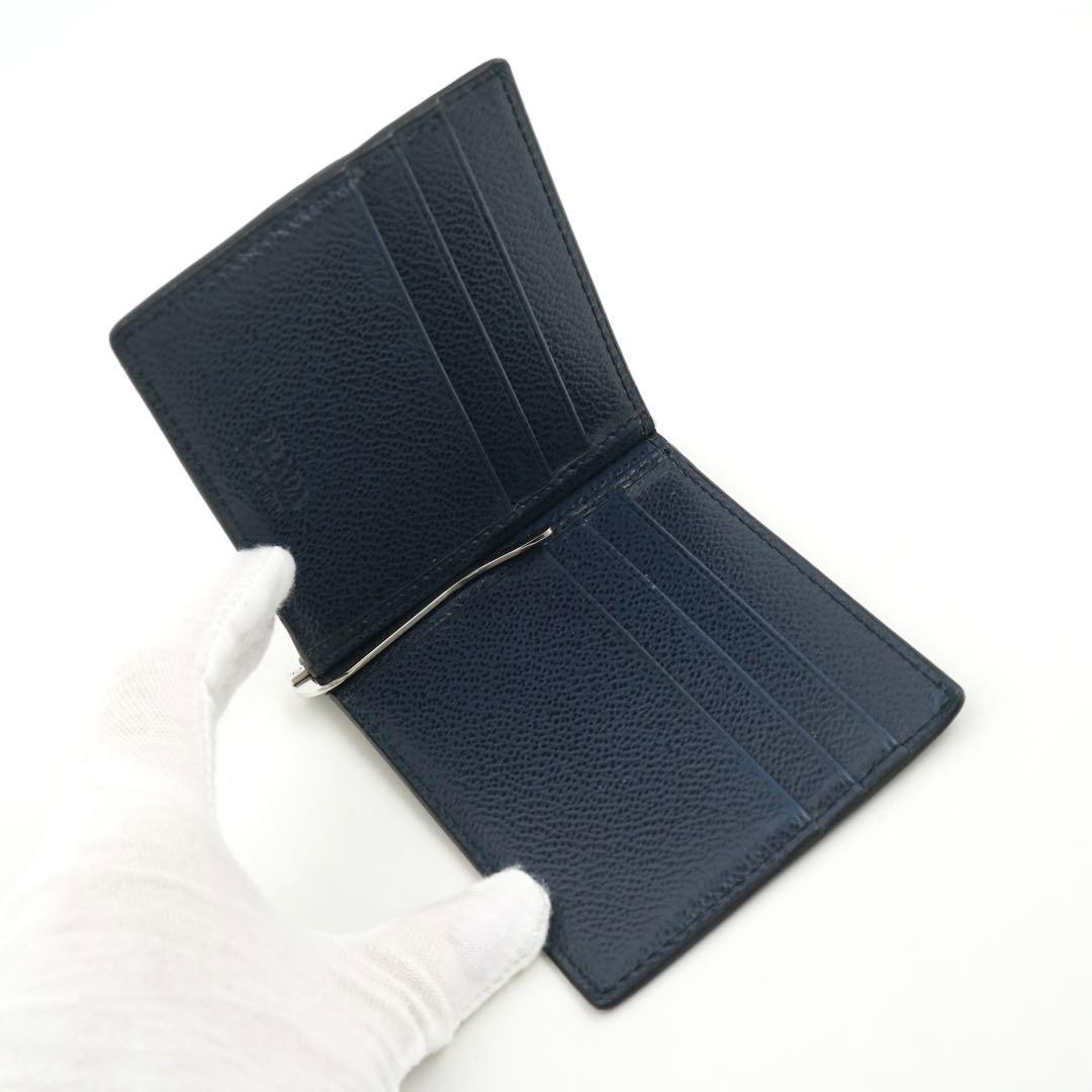 極美品 PRADA プラダ マネークリップ 三角プレート トライアングル