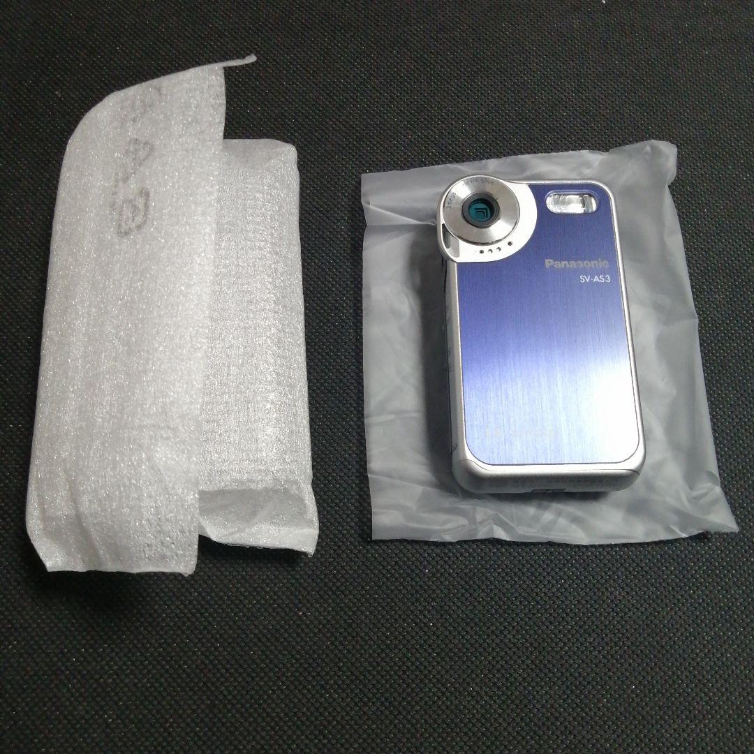 Panasonic D-snap SV-AS3 ブルーデジタルカメラ 新品未使用